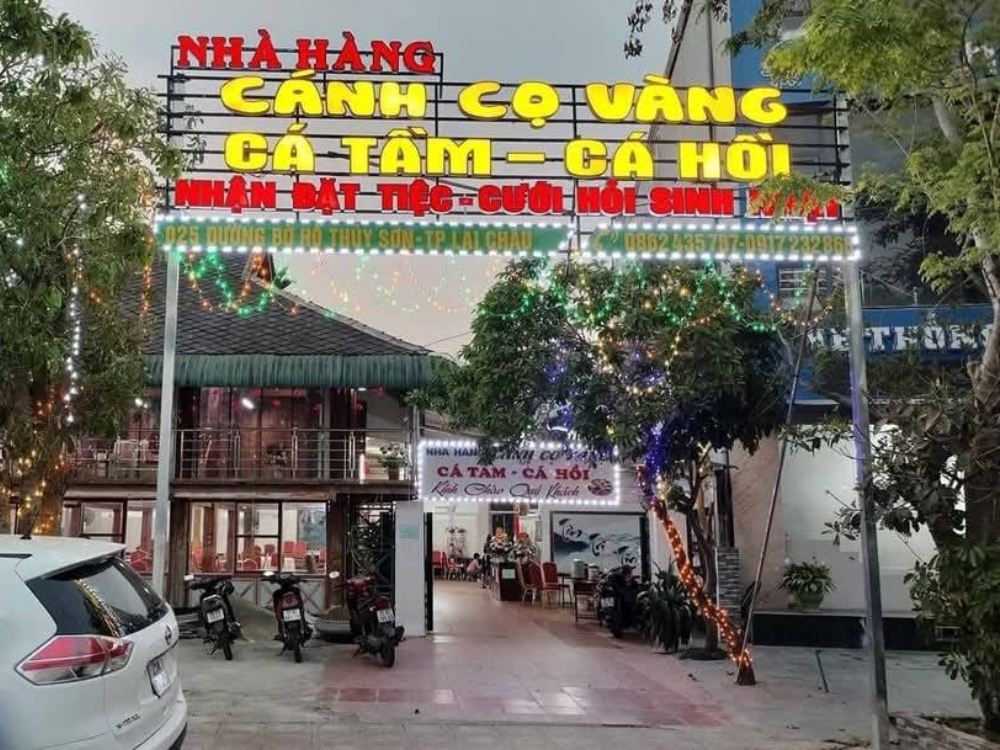 Địa chỉ Nhà Hàng Cánh Cọ Vàng ở đâu?